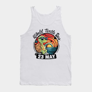 World Turtle Day 23 May Tank Top